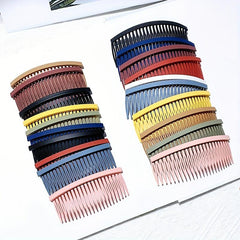 10pcs Frosted Hair Comb Pin for Women Girls