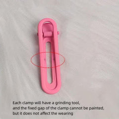 Solid Side Clip Duck Billed Clip Hair Accessory