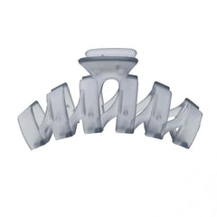 Frosted Twist Hair Claws Transparent Shark Claws Hair Accessories