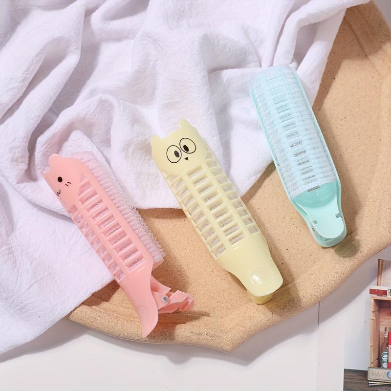 3pcs Heatless Bang Curler Clip Hair Roller Clip Hair Styling Tool