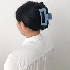 Large Hollow Hair Claw Solid Shark Claw Ponytail Holder Hair Accessories