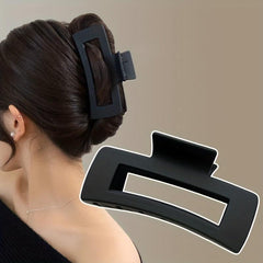 Large Hollow Hair Claw Solid Shark Claw Ponytail Holder Hair Accessories