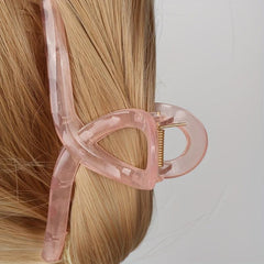 2pcs Transparent Square Hair Claw Hair Accessories