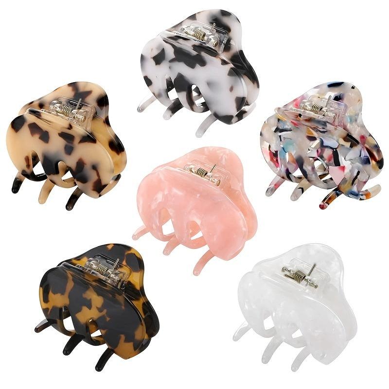 Hair Claw Clips For Women Girls Tortoise Acrylic Hair Jaw Clips Clamp