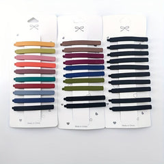 10pcs 6 Straight Clips Hair Clips Matte Side Clip For Women Girls