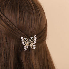 Metal Butterfly Hair Claw Clips for Girls and Women