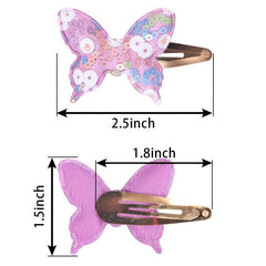 Small Colored Hair Clips Star Heart Shaped Hair Pins