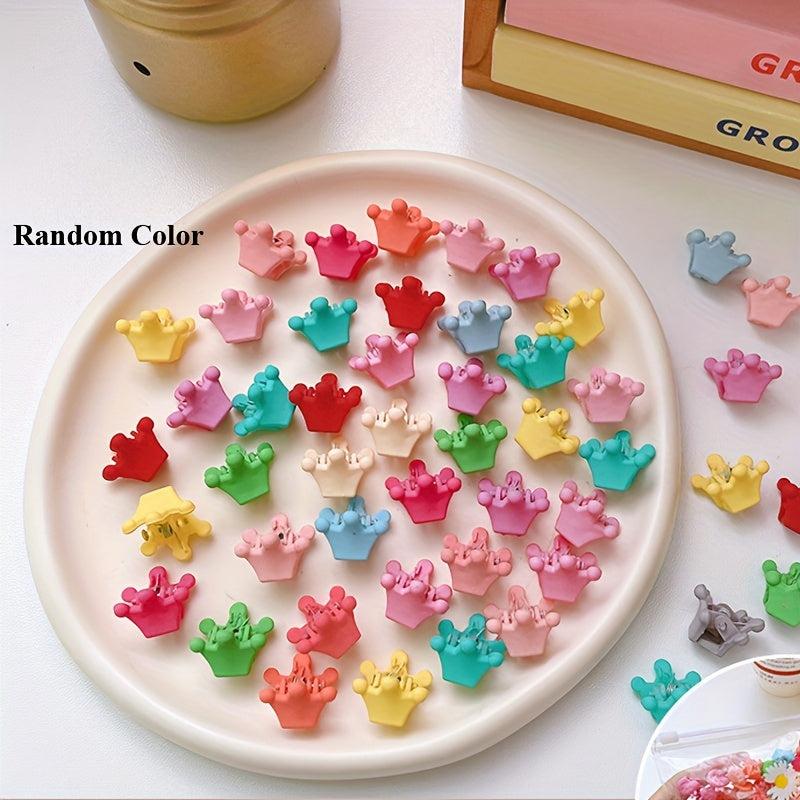 50pcs Mini Hair Claw Clips For Baby And Girl