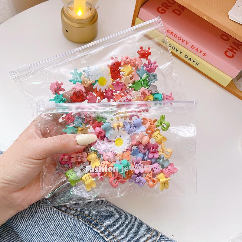 50pcs Mini Hair Claw Clips For Baby And Girl