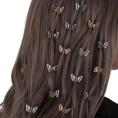 4pcs Butterfly Hair Claw Vintage Hair Accessories for Women Girls