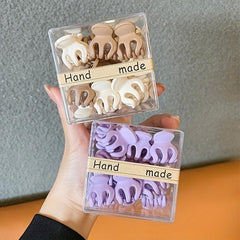 10pcs Mini Octopus Hair Claw Clips for Girls No Slip Grip Small Ha
