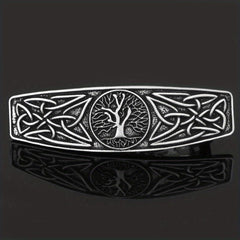 Vintage Viking Celtic Hair Clip Barrette Women Hair Head Jewelry