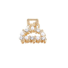 Rhinestone Pearl Hair Claw Shark Claw Holder