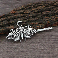 Viking Style Hairpin Snake Butterfly Gothic Skull Hair Accessory