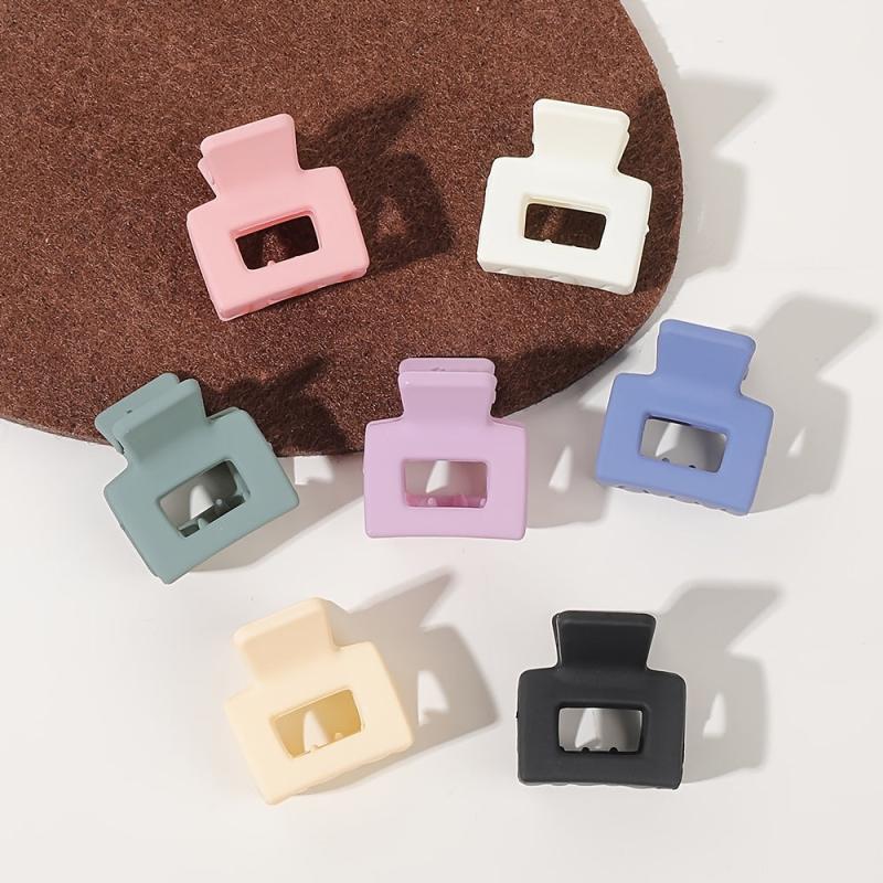 8pcs Mini Hair Claw Clip Non Slip Strong Hold Grip Hair Jaw Clip for Thick Hair