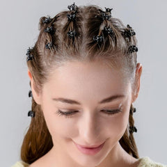 100pcs Mini Plastic Hair Claw Clip Women's Small Hair Accessories