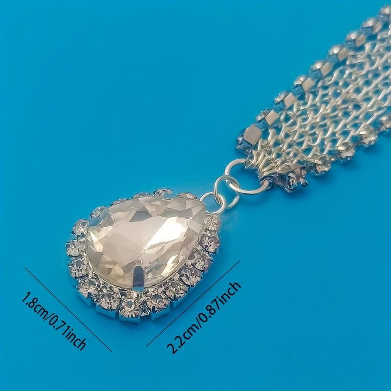 Crystal Head Piece Princess Style Headdress Rhinestone Hair Ornament