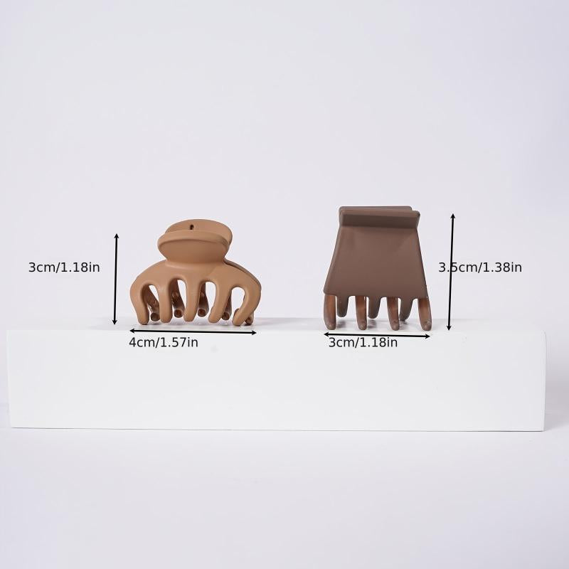 6pcs Mini Hair Claw Clips For Thin Hair Small Hair Clips Women Hair Accessories
