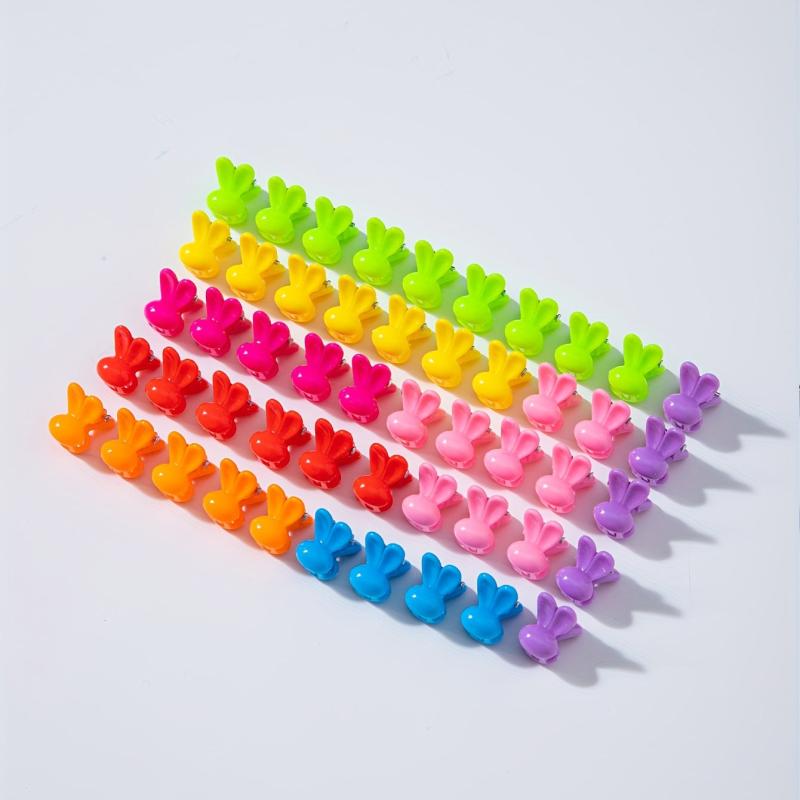 50PCS Butterfly Hair Clips Mini Hair Claw Hair Accessories Girls Women