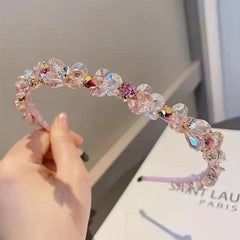 Sparkling Rhinestone Headband for Women Girls Party