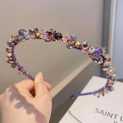 Sparkling Rhinestone Headband for Women Girls Party