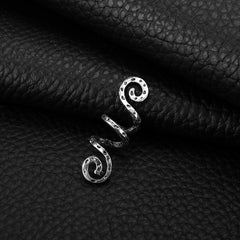 Hair Jewelry Rings Silvery And Golden Adjustable Metal Hair Clips