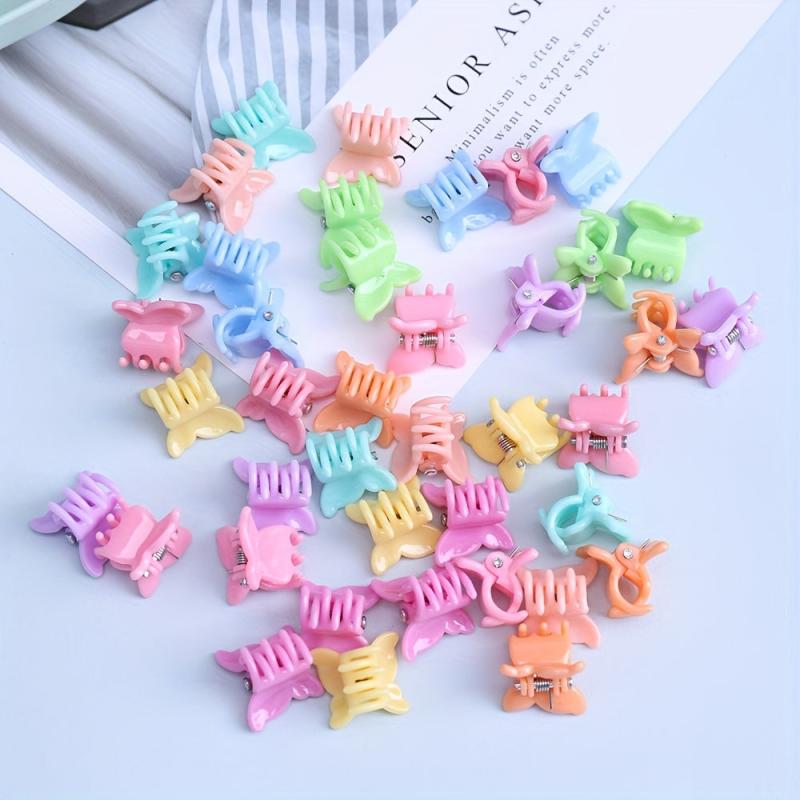 40pcs Mini Butterfly Hair Claw Sweet Side Hair Clip for Women Girls Baby