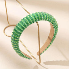 Baroque Rhinestone Headband Crystal Headdress for Women