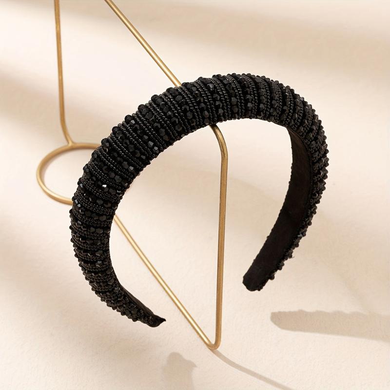 Baroque Rhinestone Headband Crystal Headdress for Women