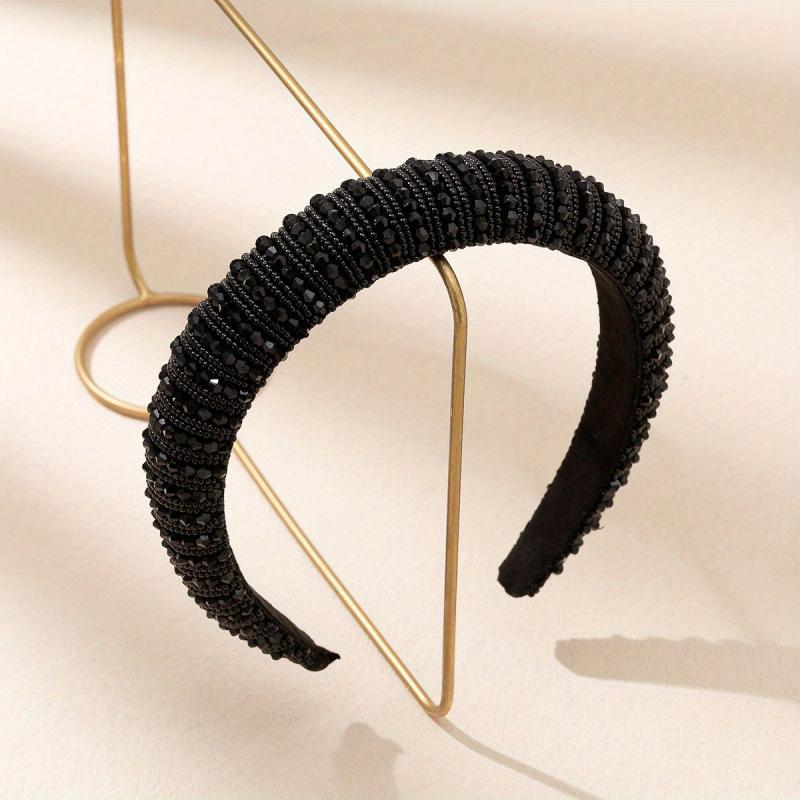 Baroque Rhinestone Headband Crystal Headdress for Women