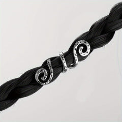 Vintage Viking Style Hair Ring Dreadlock Braid Hair Clip Hair Accessories