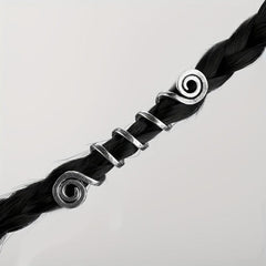 Vintage Viking Style Hair Ring Dreadlock Braid Hair Clip Hair Accessories