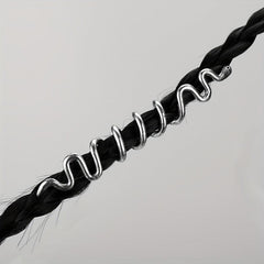 Vintage Viking Style Hair Ring Dreadlock Braid Hair Clip Hair Accessories