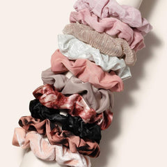 10pcs Hair Scrunchie Sets Hair Twister Scrunchies For All Hair Types