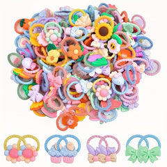 Cartoon Hair Rope for Girls Baby Hair Accessories