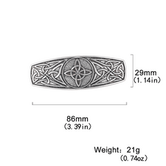 Vintage Celtic Hair Clip French Barrette