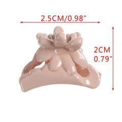 6PCS Mini Hair Claw Clips Strong Hold Hair Accessories For Women Girls