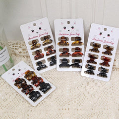 Mini Nonslip Hair Clips Strong Hold Jaw Hair Clamps