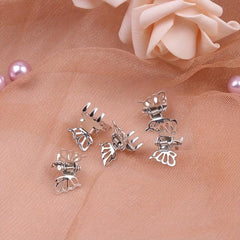 5pcs Butterfly Shape Hair Claw Mini Hair Claw Y2K Hair Accessories