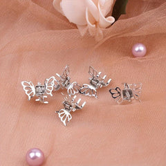 5pcs Butterfly Shape Hair Claw Mini Hair Claw Y2K Hair Accessories