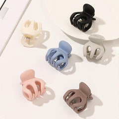 6pcs Mini Hair Claw Plastic Girls Hairpin Hair Clip Small Hair Claw