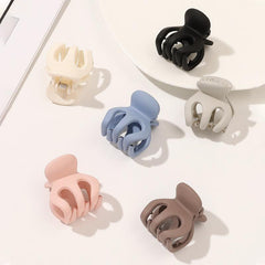 6pcs Mini Hair Claw Plastic Girls Hairpin Hair Clip Small Hair Claw