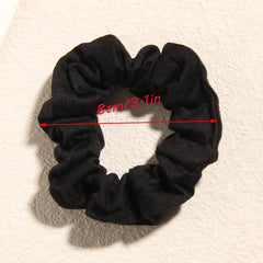Velvet Scrunchies Mini Thin Elastic Hair Ties 10pcs