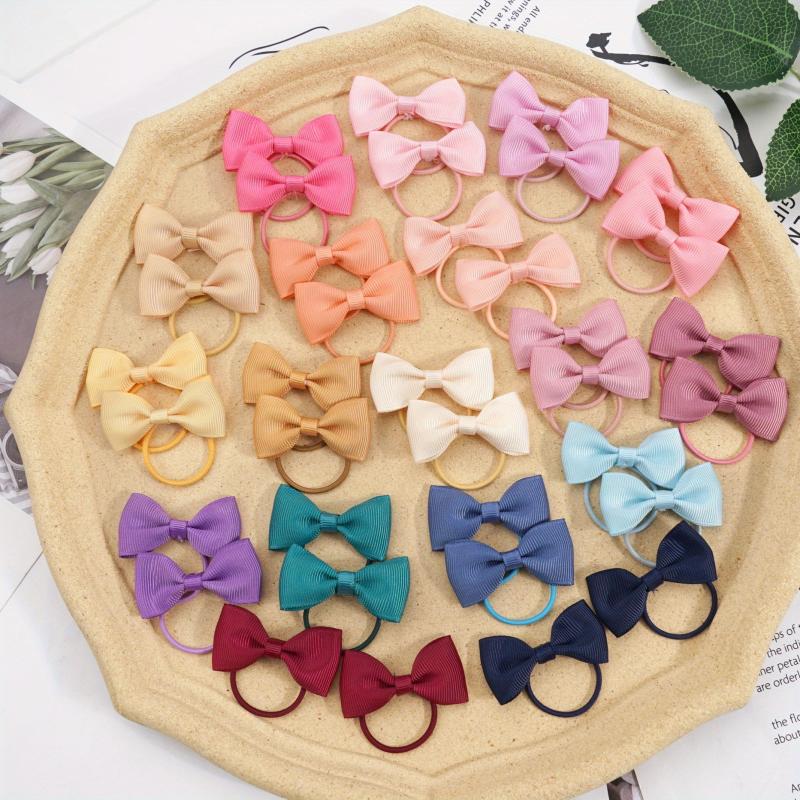 Bowknot Hair Tie Elastic Hair Rings Hair Accessories Children's Gift