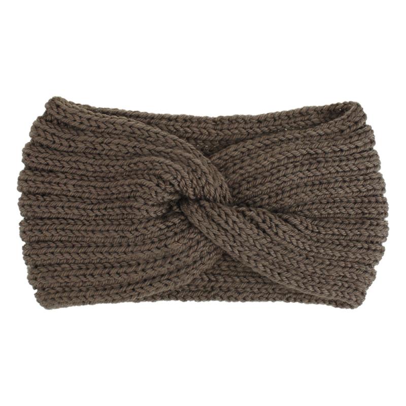 Winter Knit Soft Headband Ear Warmer Stretch Hairband for Women