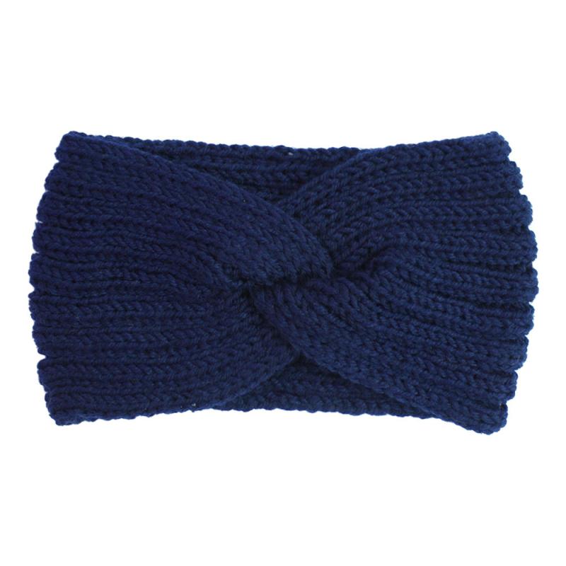 Winter Knit Soft Headband Ear Warmer Stretch Hairband for Women