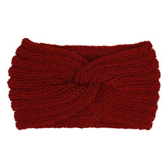 Winter Knit Soft Headband Ear Warmer Stretch Hairband for Women