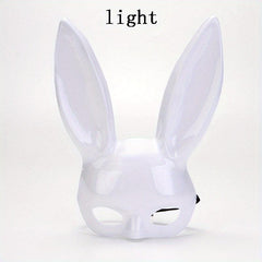 Bunny Mask Bar Nightclub Halloween Makeup Headdress Party Rabbit Ear Mask