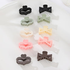 10pcs Small Hair Claw Clips Matte Finish Strong Hold Hair Clips for Women Girls