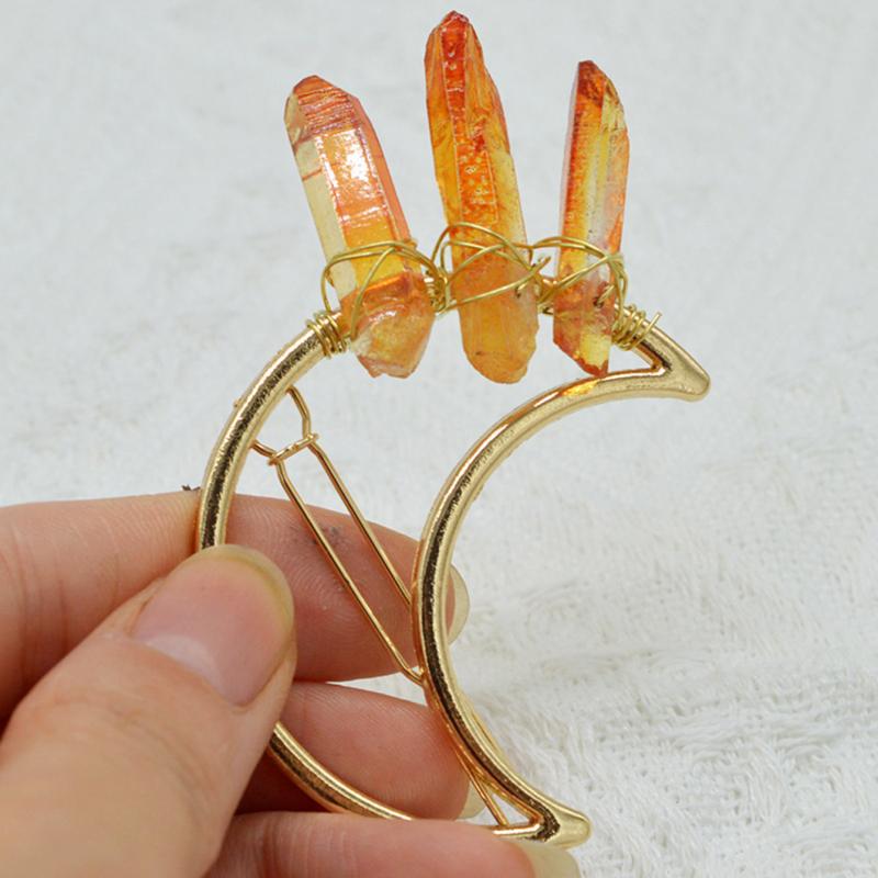 Viking Celtic Crystal Hair Pin Vintage Hair Clip Sticks For Long Hair Accessorie